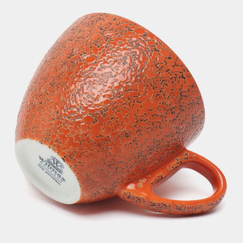Wilmax England Mok 300 ml Oranje Porselein WL-667336/A