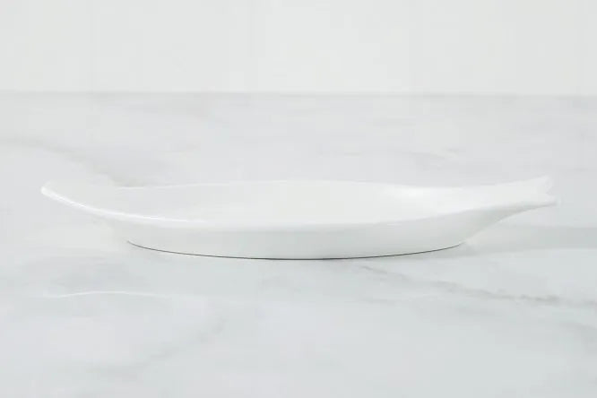 Wilmax Visschaal 31.5 cm van Porselein Wit
