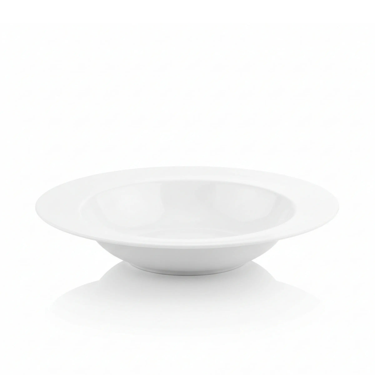 Wilmax England Diep bord porselein wit 25.5 cm 600 ml