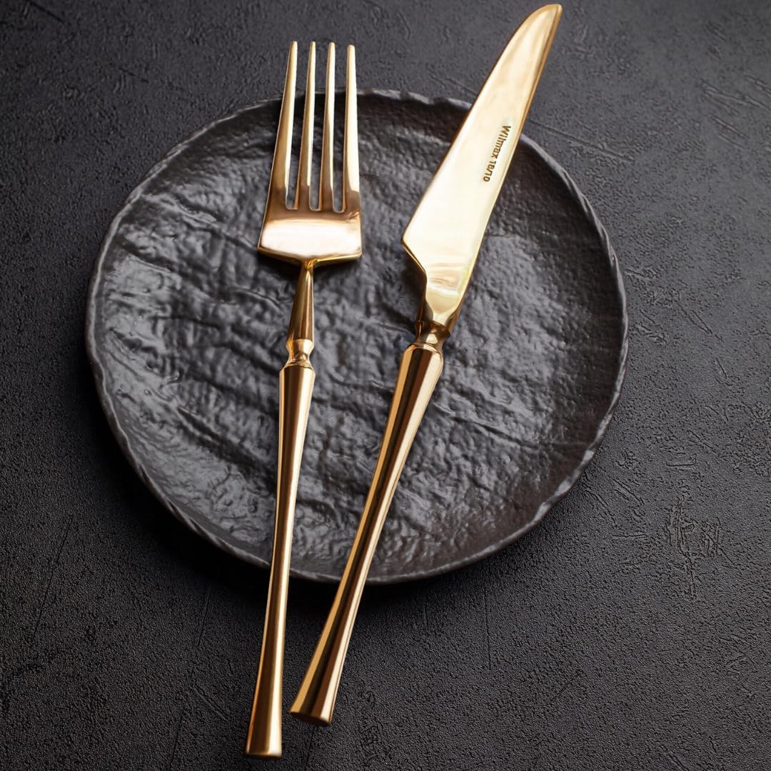 Wilmax Rond bord 18 cm set van 6 SlateStone Zwart A6