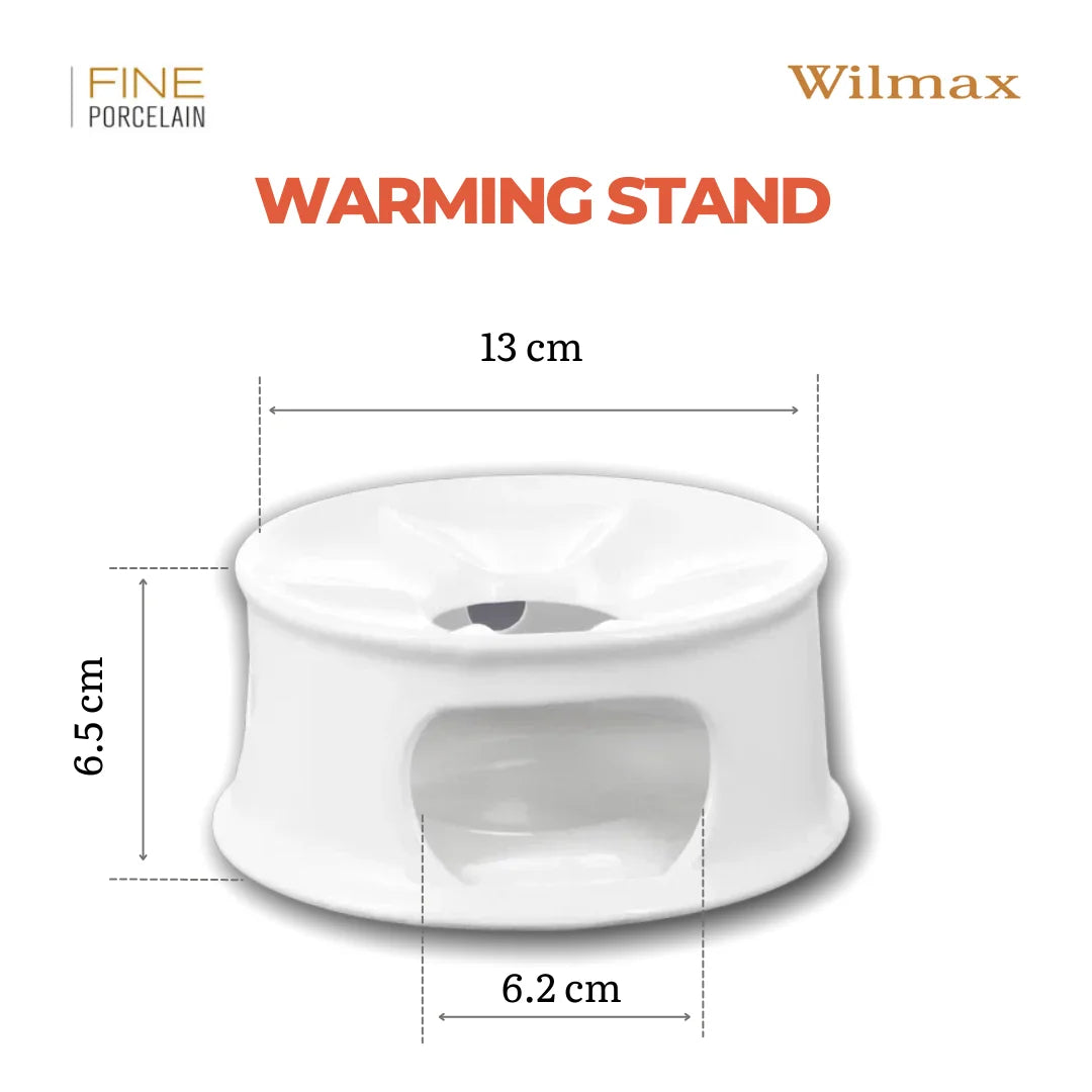 Wilmax England Warmhouder 13 cm Porselein Wit