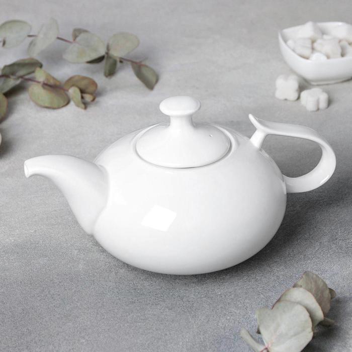 Wilmax England Theepot Wit Porselein 450ml | WL-994001/A