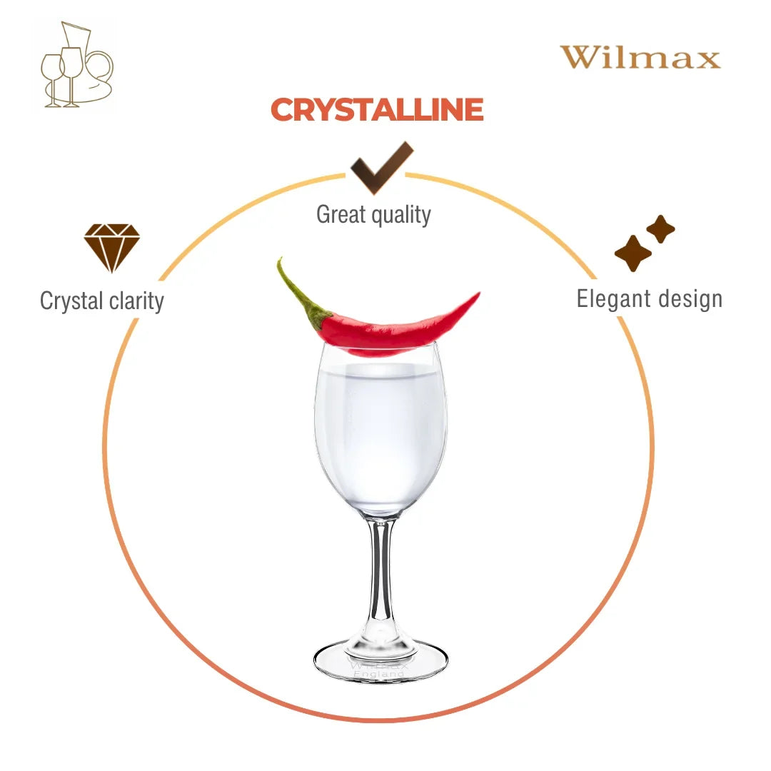 Wilmax England Kristalglas Likeurglas 65 ml | Set van 6