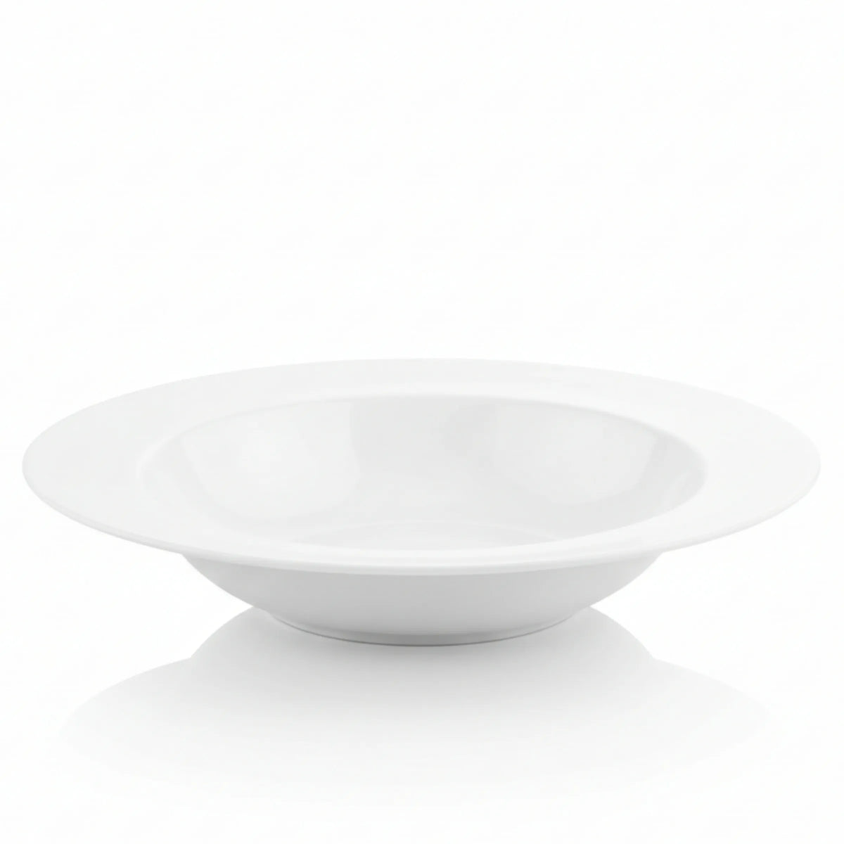 Wilmax Diep bord 28 cm 800 ml van porselein, Wit