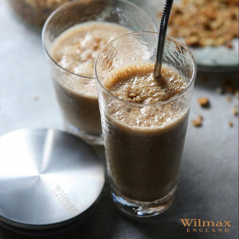 Wilmax Hammered Tumbler 450 ml Borosilicate Glass