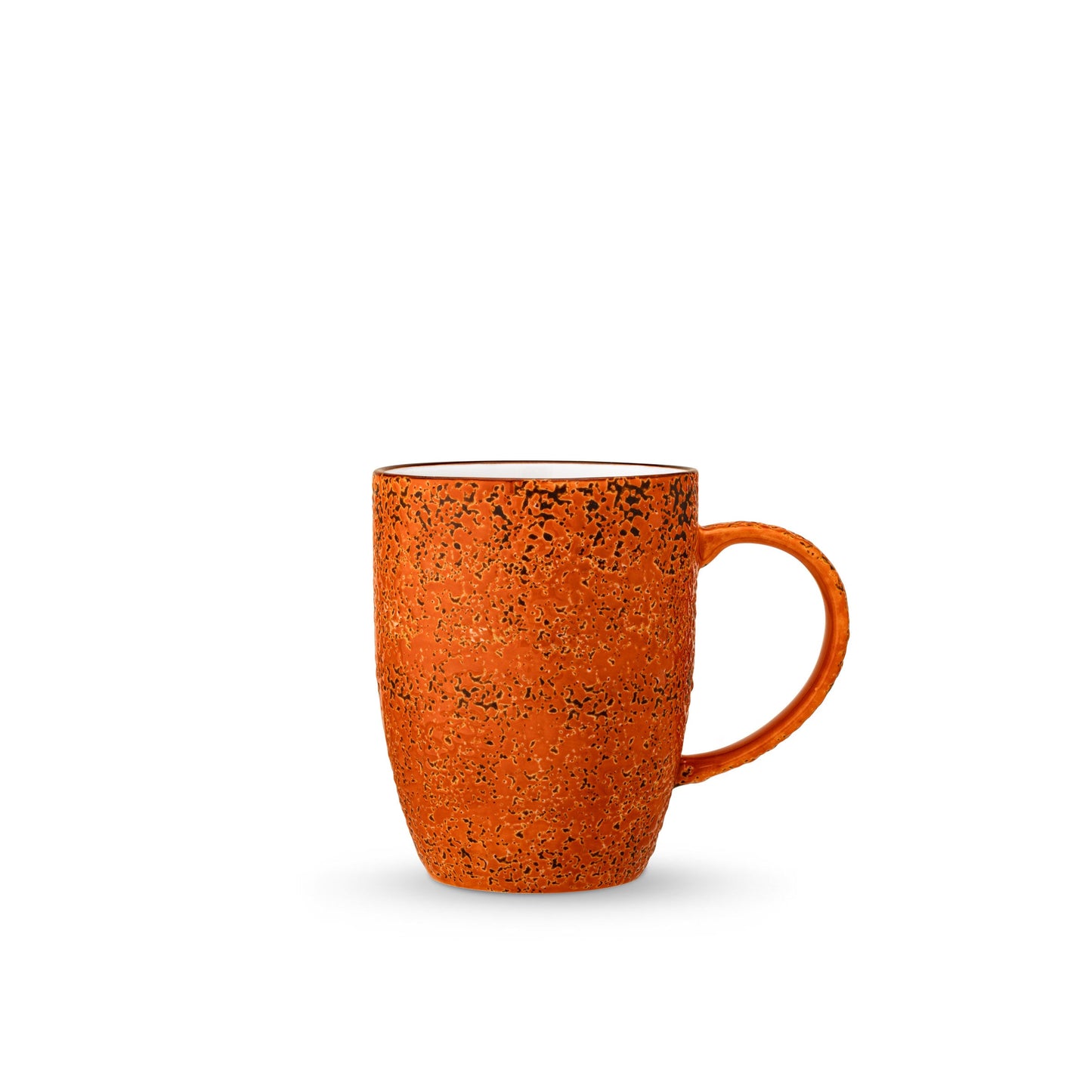 Wilmax England Beker 460 ml Oranje Porselein