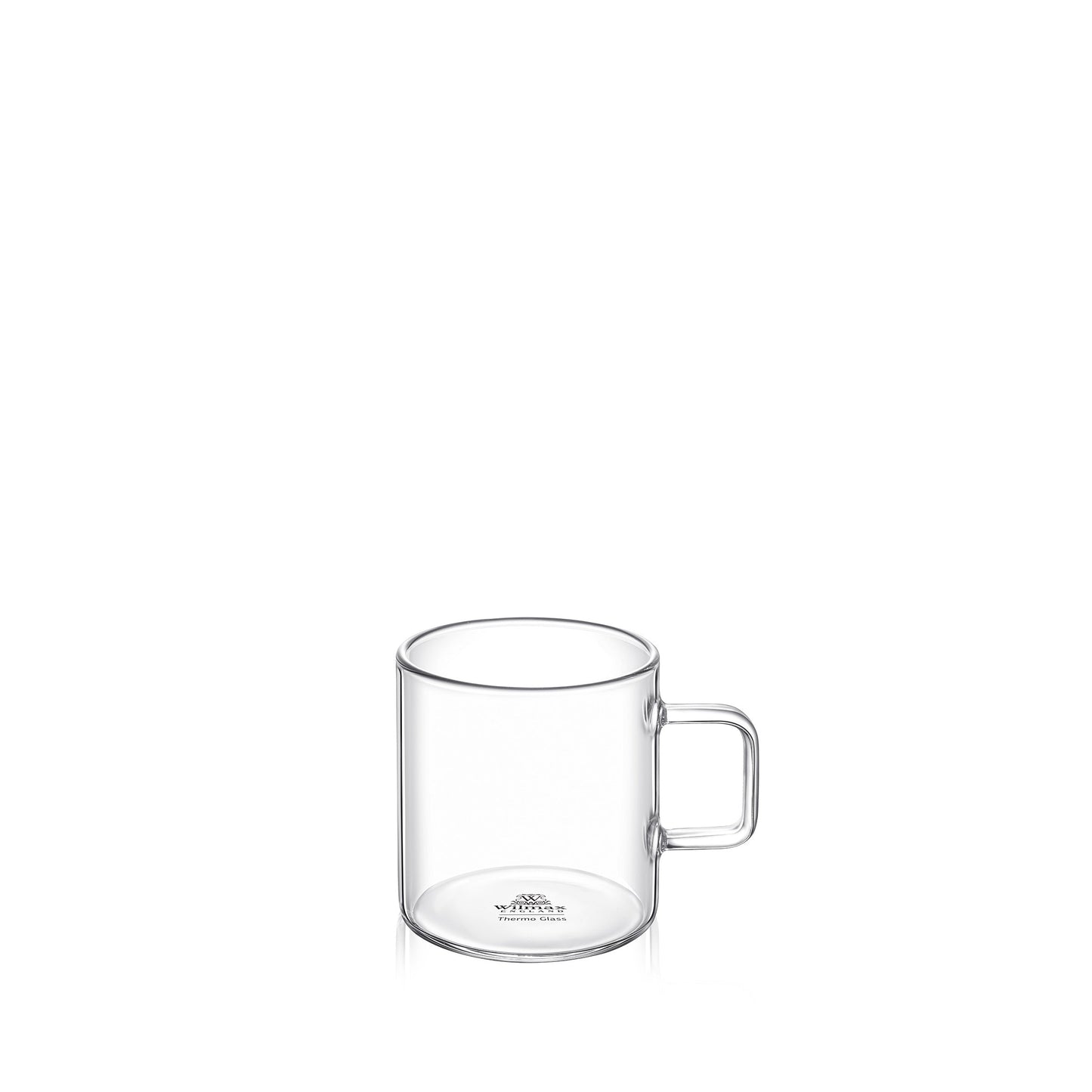 Wilmax Glastasse 100 ml aus Borosilikatglas mit Griff hitzebeständig WL-888602/A