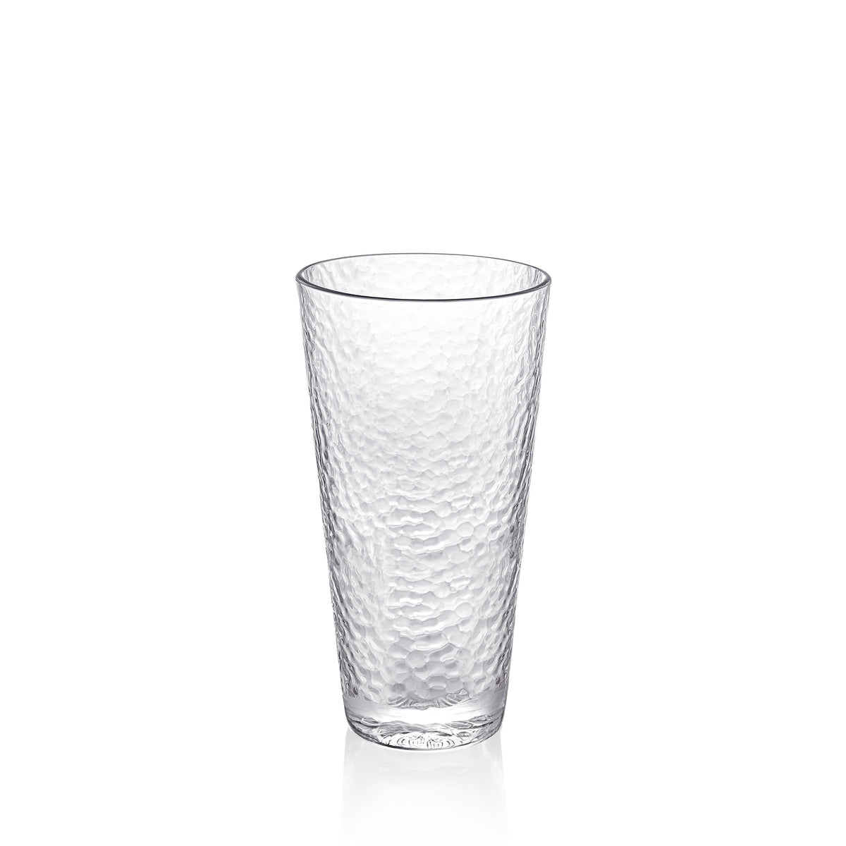 Wilmax Gehamerd Glas 320 ml Borosilicaatglas Transparant