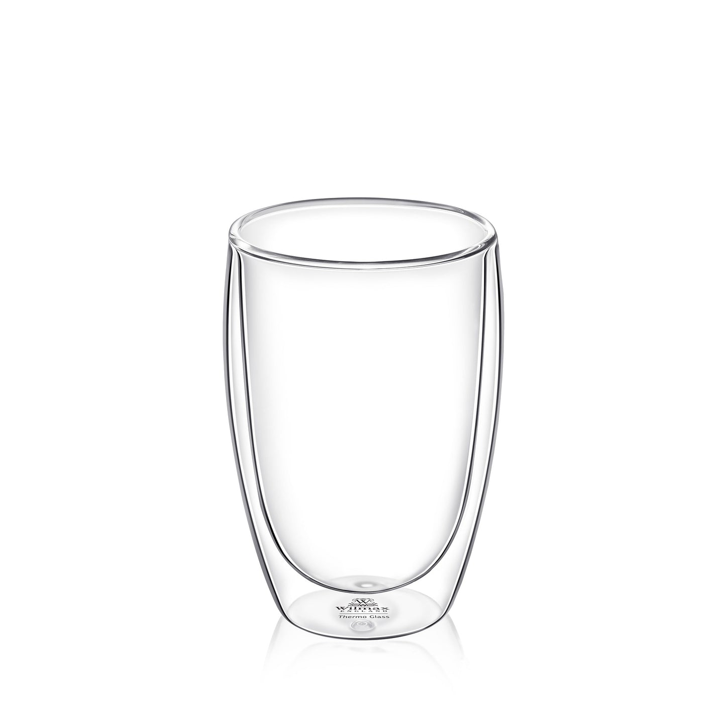 Wilmax Thermo Glasbecher doppelwandig Borosilikatglas 500 ml WL-888735/A