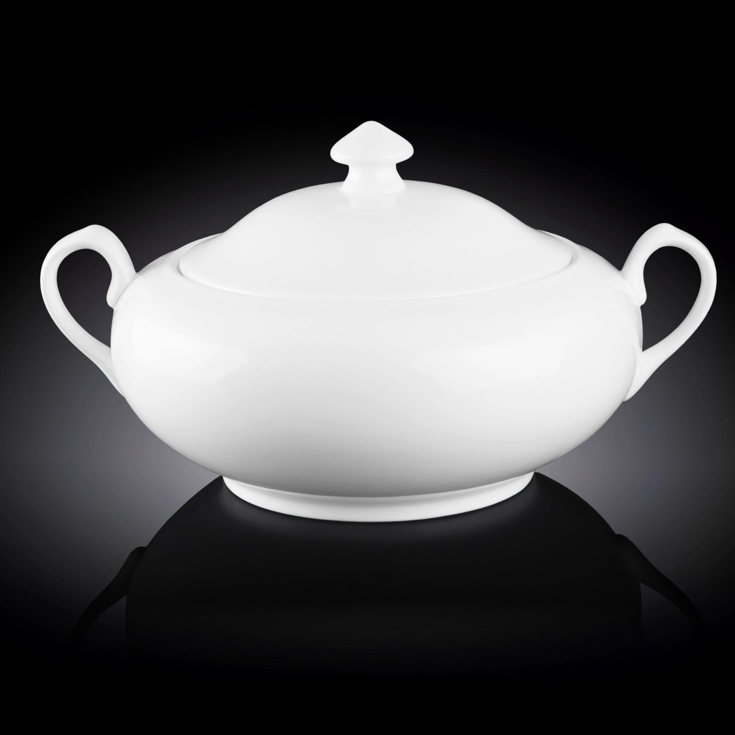 Wilmax WL-992491/A Terrine with lid 2800ml Porcelain White
