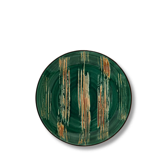 Wilmax Bord 23 cm Groen Porselein