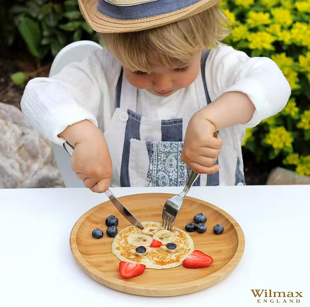 Wilmax England Kinderbestek Set 4-delig RVS WL-999901/4G