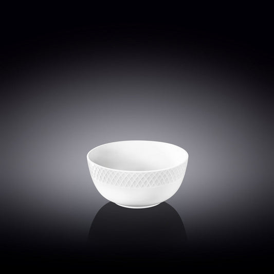 Wilmax Schaal 130 ml 9 cm Wit Porselein WL-880101363/A