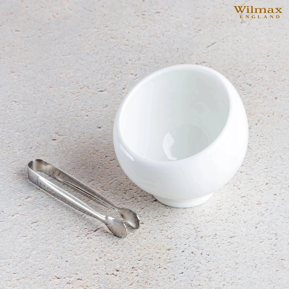 Wilmax Dessertschaaltjes Wit Porselein 8.5x9 cm set van 6
