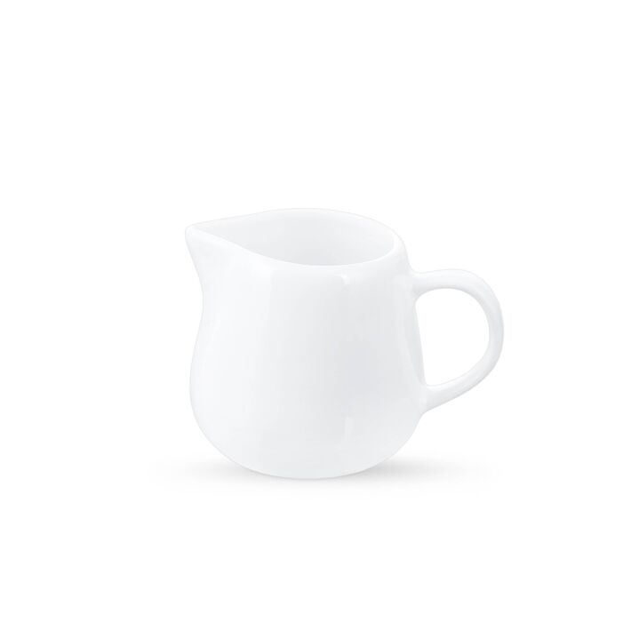 Wilmax England Melk- en roomkan 200 ml Wit Porselein WL-995005/A