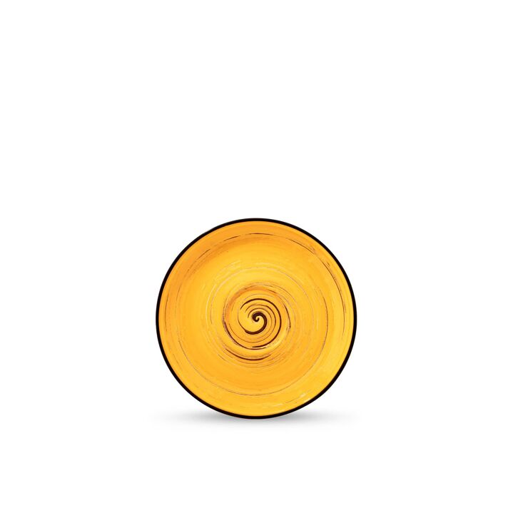 Wilmax Saucer 12 cm Yellow Porcelain WL-669434/B