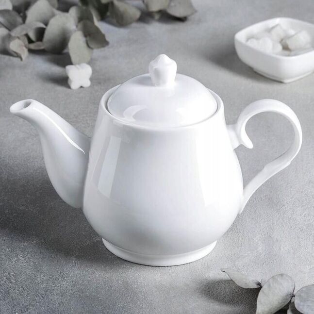 Wilmax England Teekanne, 850 ml, Porzellan, WL-994020/A