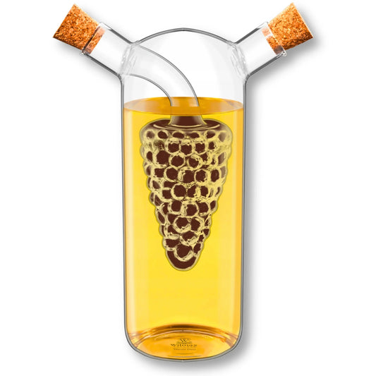 Wilmax Olie- en azijnfles 250/50 ml Glas