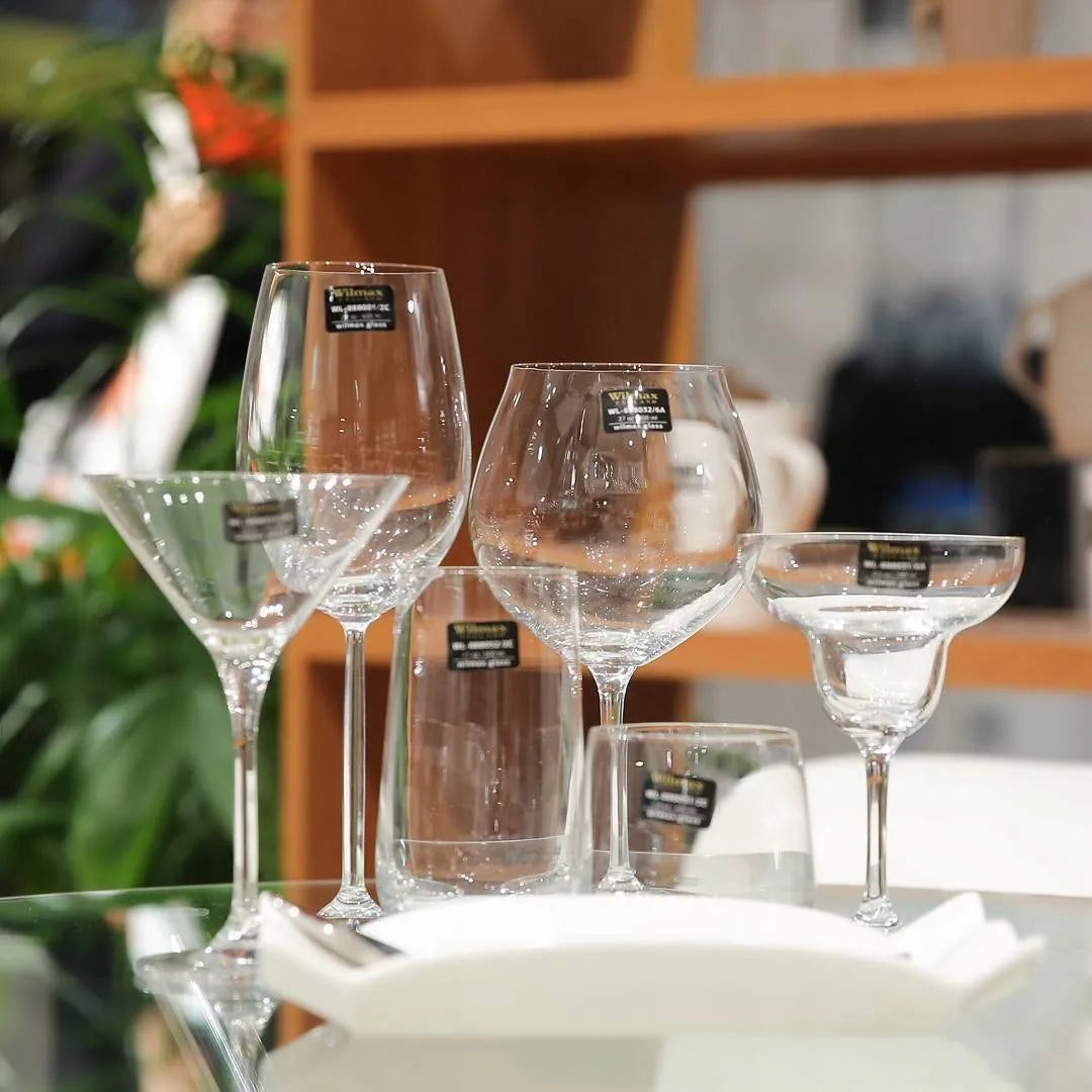 Wilmax Wijnglas 700 ml Kristalglas Transparant 2-delige set