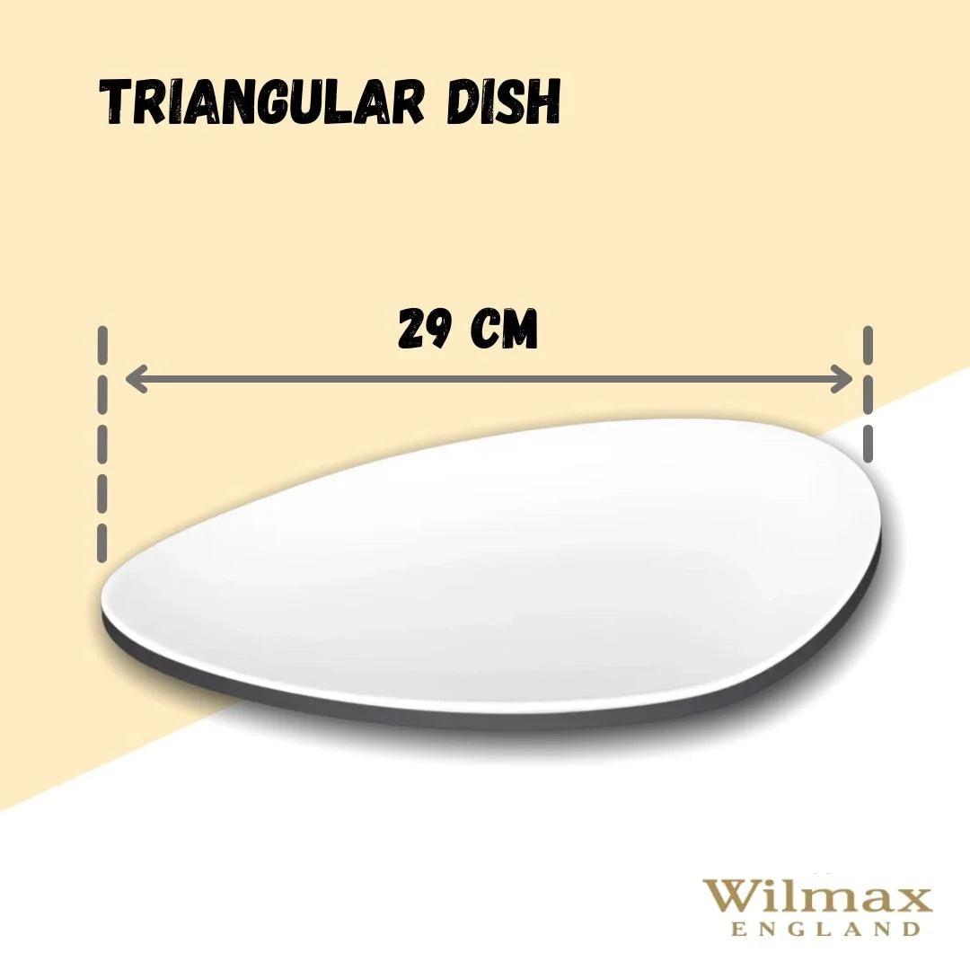 Wilmax England Serveerplaat 29cm Porselein Wit 992796/A