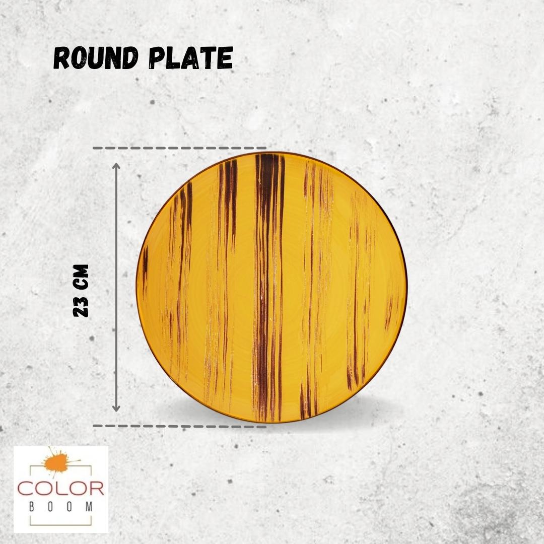 Wilmax Runde Speiseteller 23 cm – Kratzfest & Stilvoll – WL-668413/A3