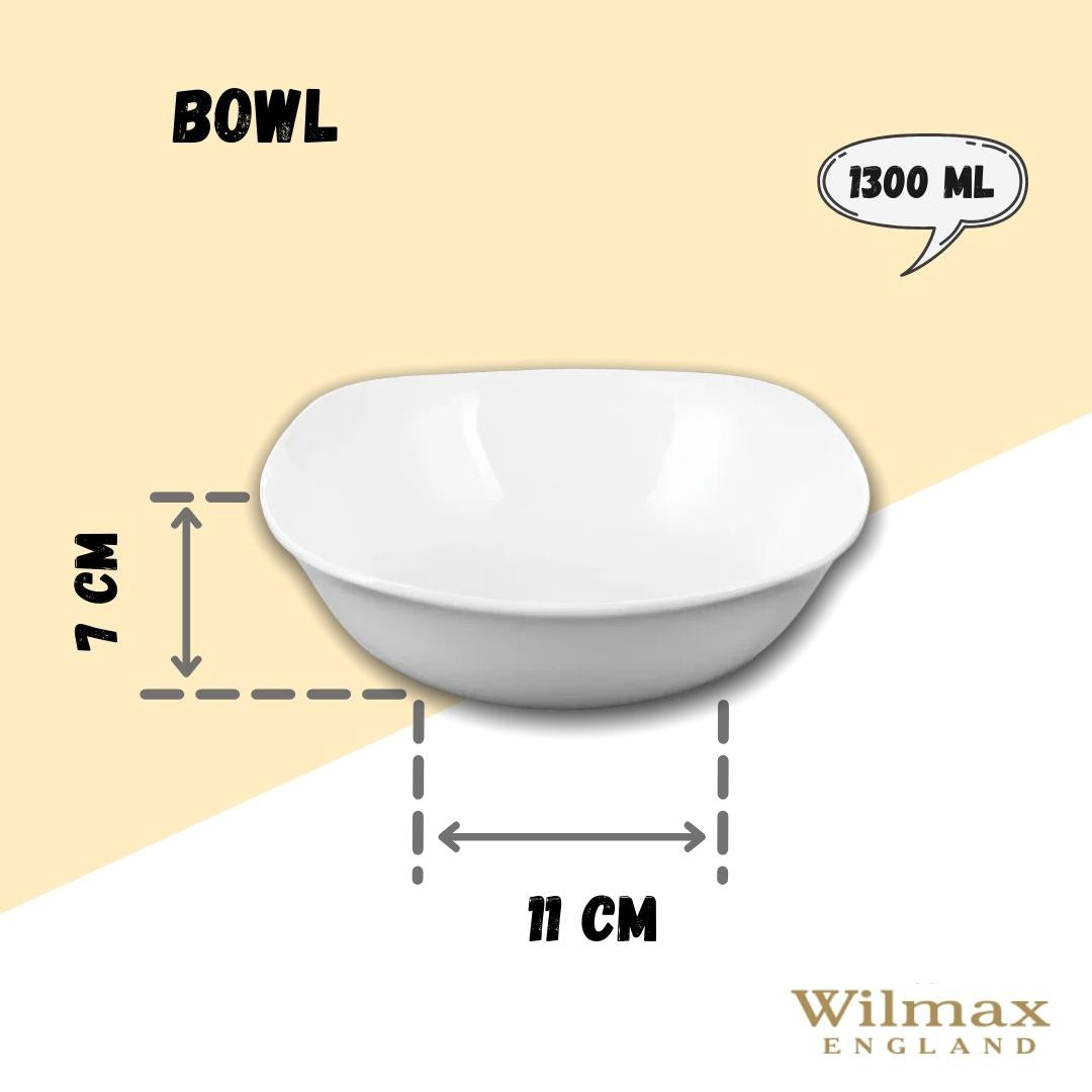 Wilmax England Porseleinen Schaal 1300 ml WL-992002/A