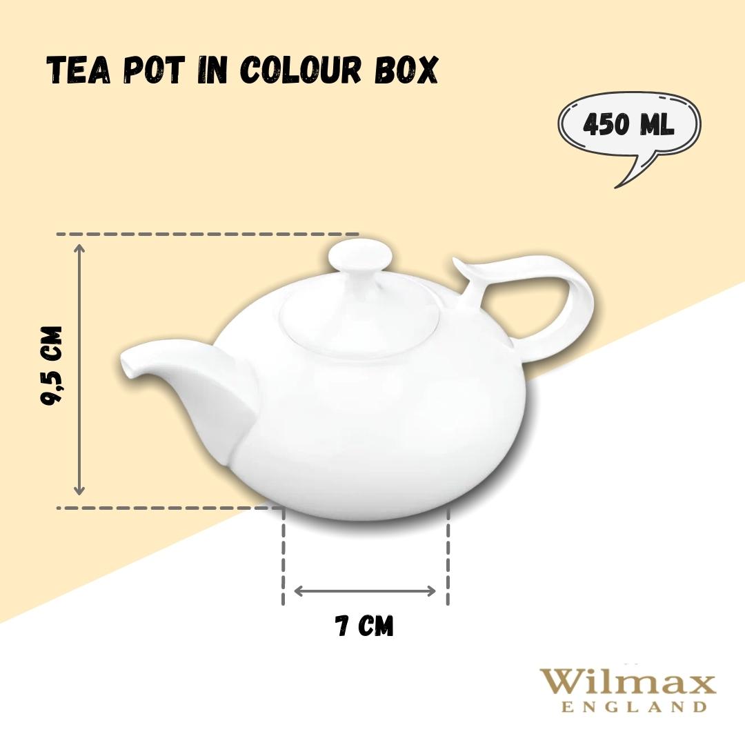Wilmax England Theepot 450 ml Wit Porselein WL-994001/1C