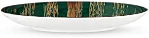 Wilmax Bord 23 cm Groen Porselein 3-delig WL-668513/A3