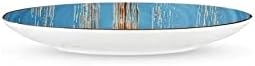 Wilmax Teller, 18 cm, Blau, Porzellan, WL-668611/A