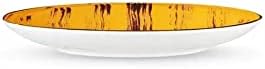Wilmax Teller, 18 cm, Gelb, Porzellan, WL-668411/A