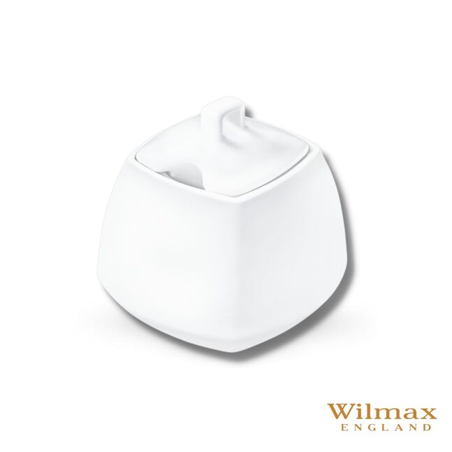 Wilmax England Suikerpot Ilona Wit Porselein