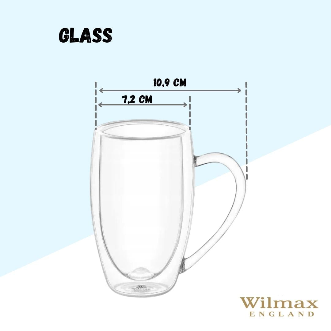 Wilmax Doppelwandiges Thermoglas – WL-888739/A