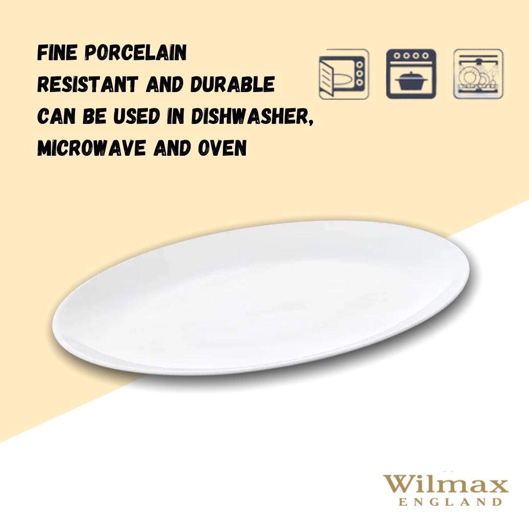 Wilmax Serveerschaal 25 cm Porselein Wit WL-992021/A