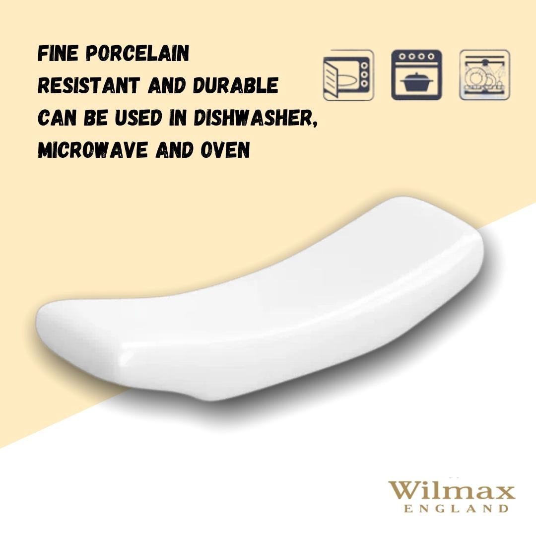 Wilmax England Eetstokjeshouder Wit Porselein 6x WL-996094/A6
