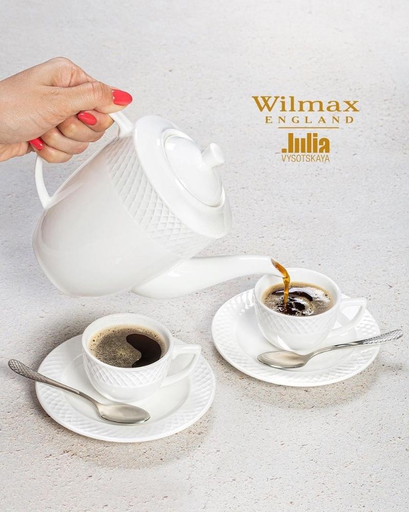 Wilmax England Koffiepot 750ml Wit Porselein WL-880111/1C