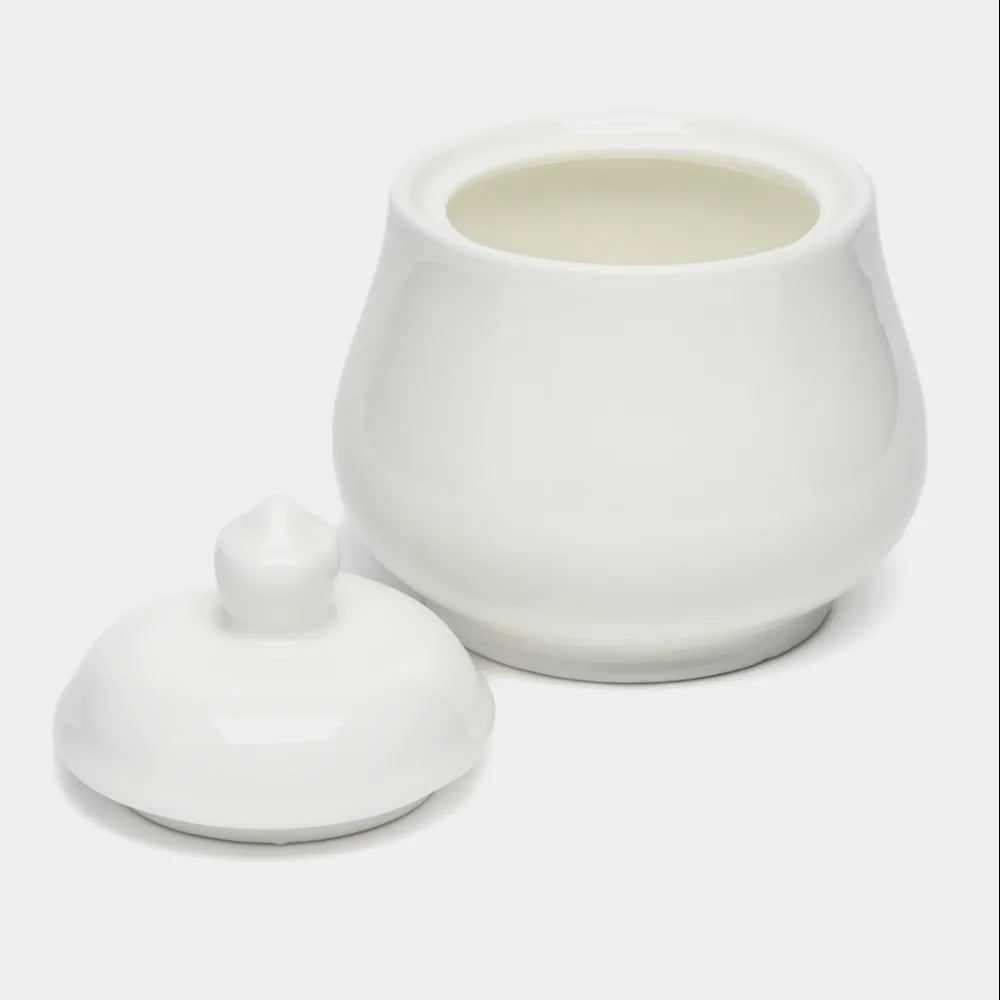 Wilmax Suikerpot met deksel 340 ml Wit Porselein