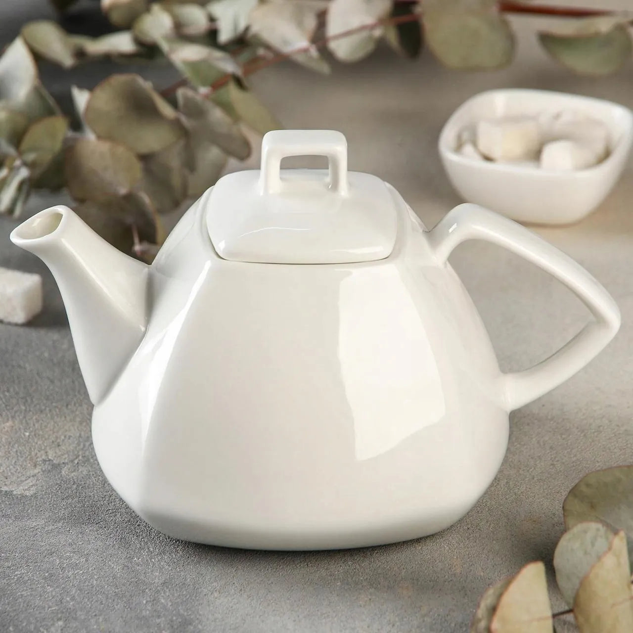 Wilmax England Theepot 1050 ml Wit Porselein
