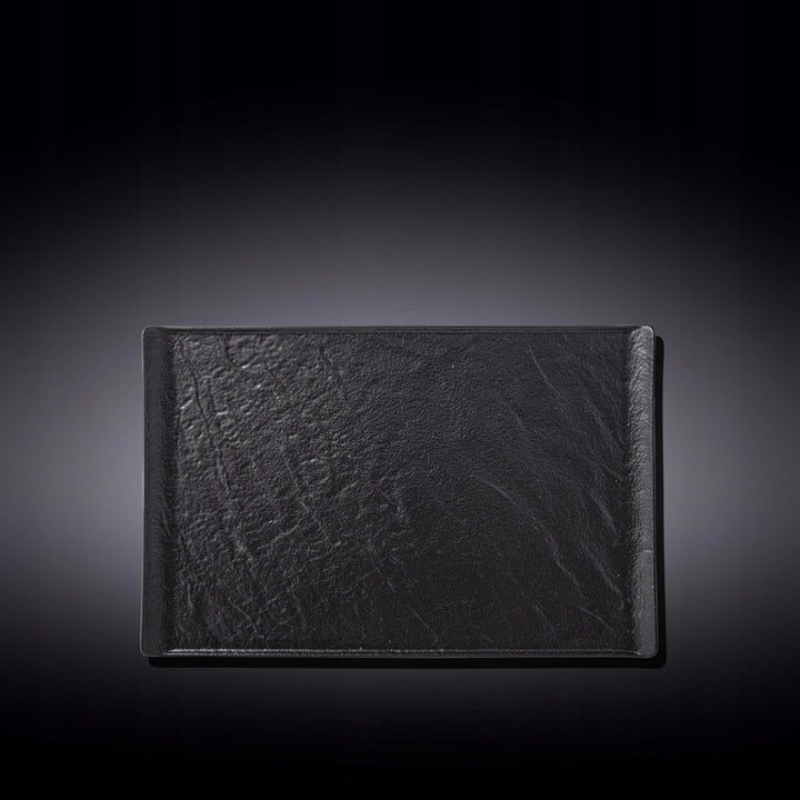 Wilmax Rechteckige Porzellanteller 2-teiliges Set 29,5 x 14,5 cm WL-661109/A2