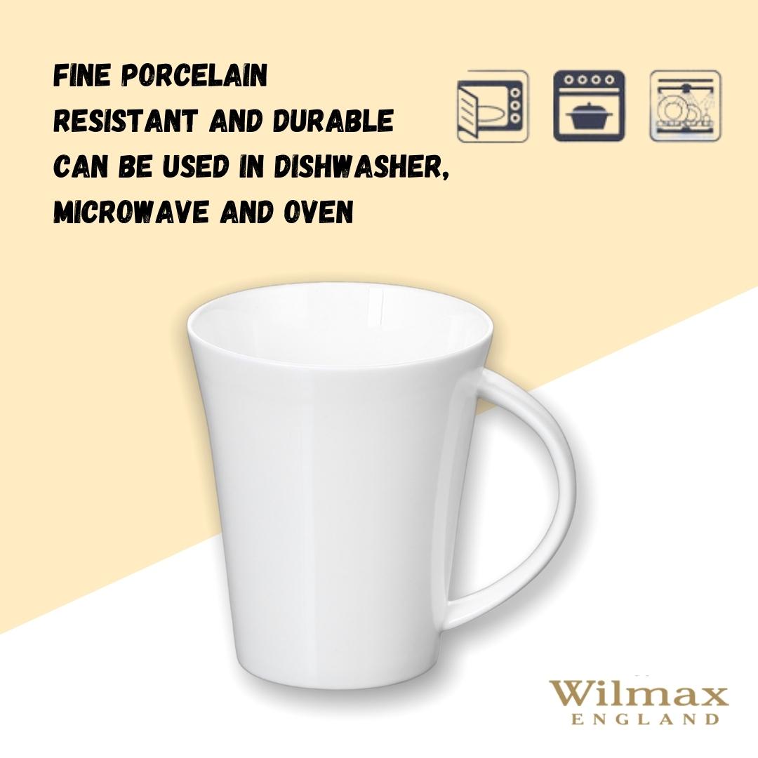 Wilmax England Porcelain Cup White 380 ml WL-993012/A