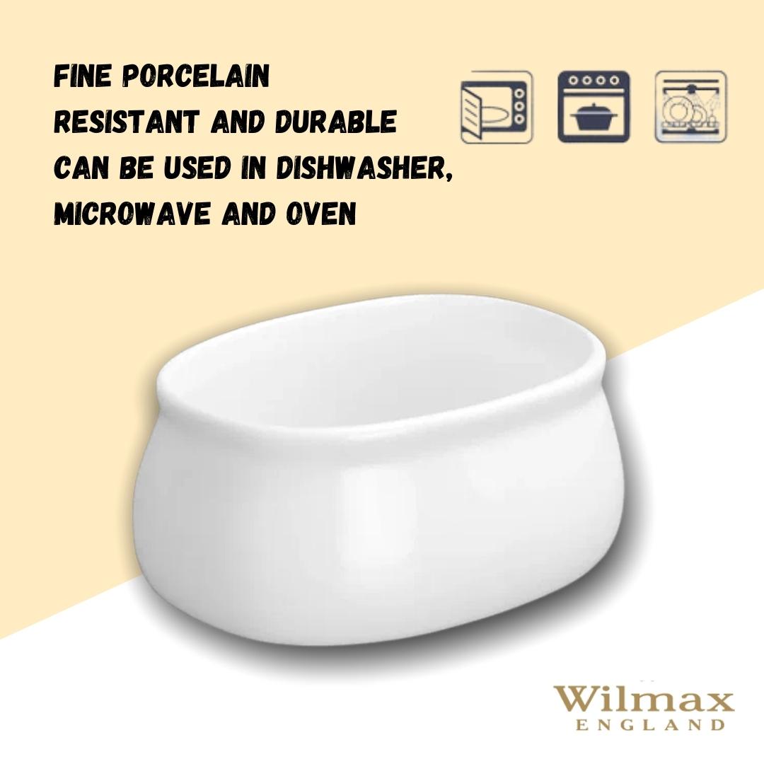 Wilmax Porcelain White Sugar Packet Holder WL-996037/A