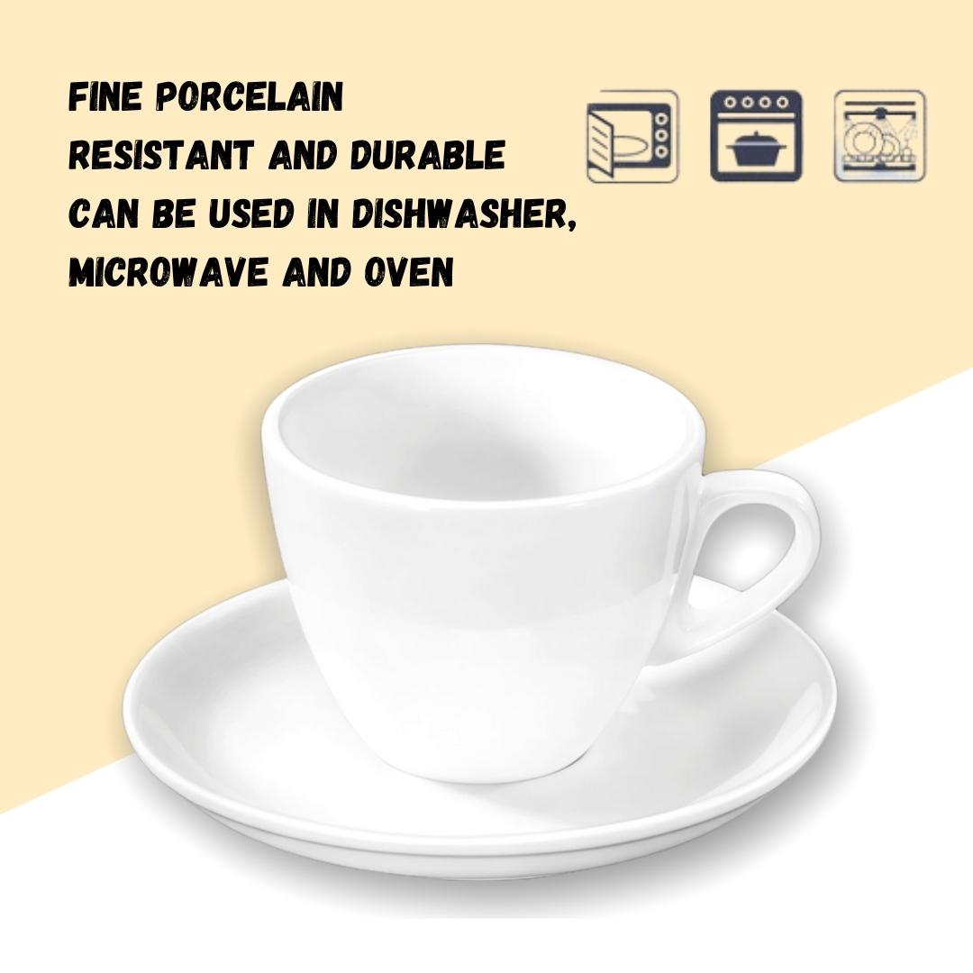 Wilmax Teetassen- und Untertassen-Set | 300 ml | WL-993176/AB