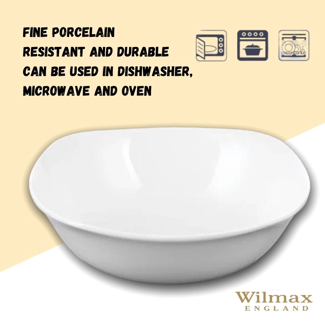 Wilmax Porzellanschale, quadratisch, 1300 ml, WL-992002/A
