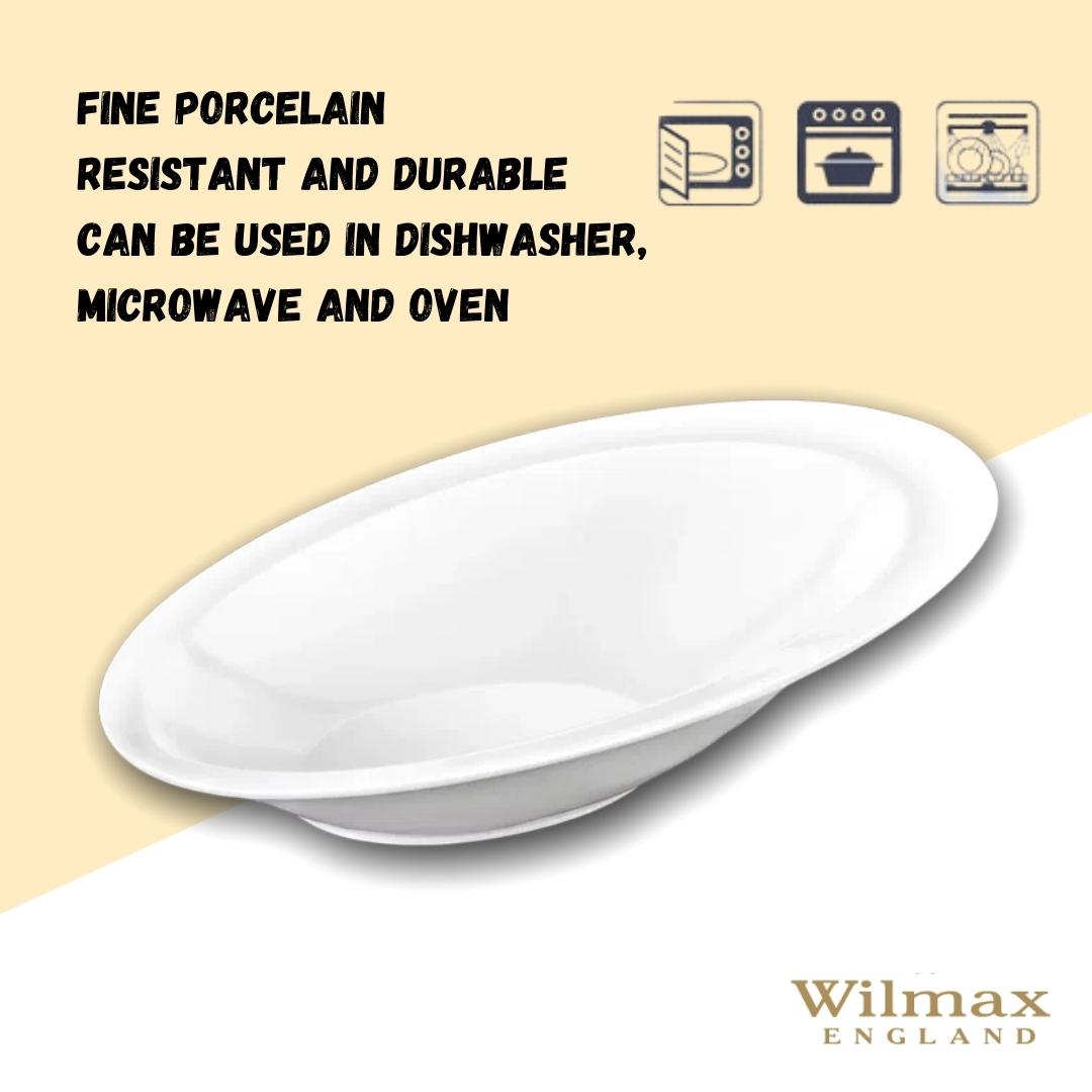 Wilmax Porzellanschale, oval, 27,5 x 18,5 cm, WL-992657/A