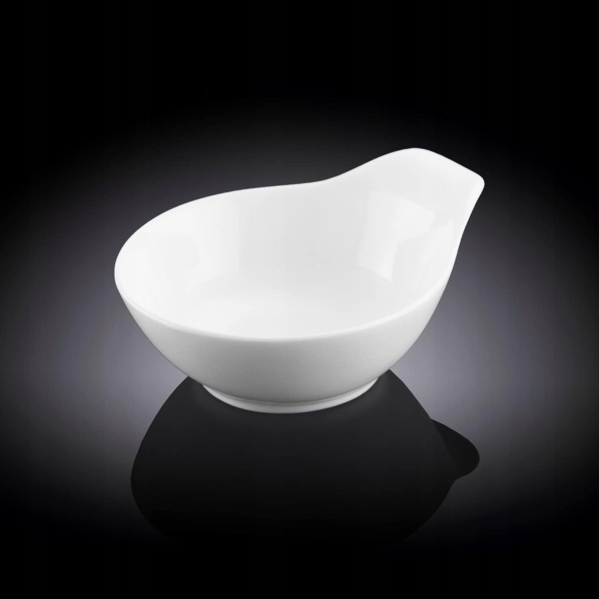 Wilmax Schaal 190 ml 12.5 cm van Porselein, Wit