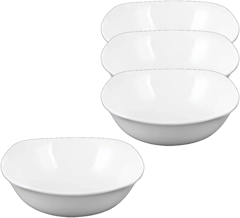 Wilmax Bowl 345 ml 14.5 cm White Porcelain 4 pcs WL-992000/A4