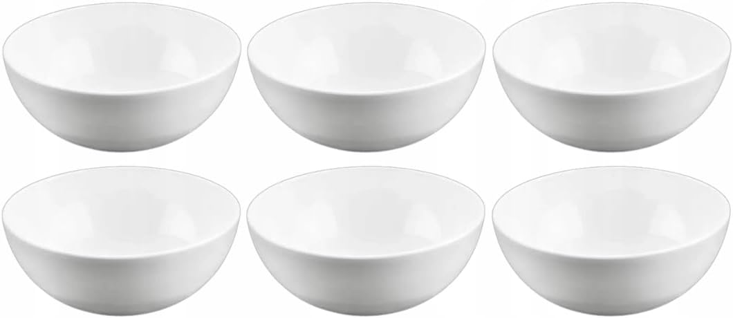 Wilmax Porzellanschale 300 ml, Weiß, 6er Set, Ø11 cm WL-992564/A6