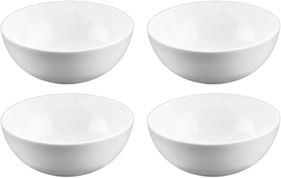 Wilmax England Porseleinen Schaal 300ml 11cm Wit 4-delige Set