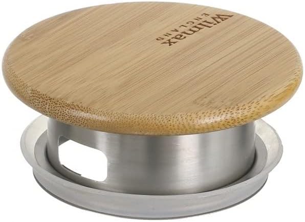 Wilmax Karaf 2400 ml Thermoglas met bamboedeksel Transparant