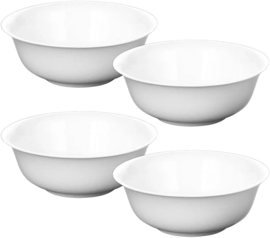 Wilmax England Porseleinen Schaal Wit 15cm 700ml 4x WL-992004/A4