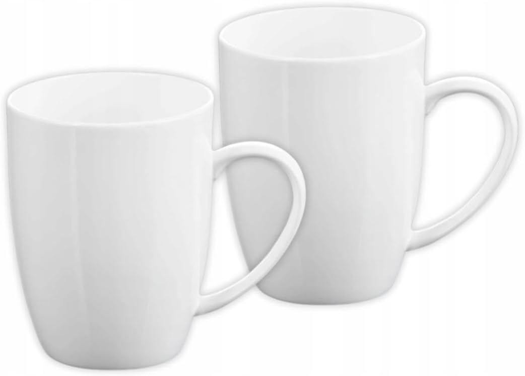 Wilmax Mugs 460 ml White Porcelain 2-piece set WL-993018/A2